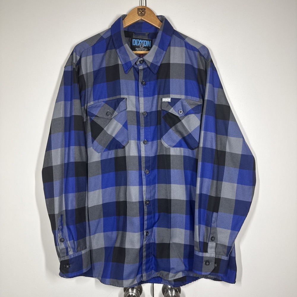 Dixxon Flannel Co The Portside Mens 3XL Plaid Long Sleeve Limited Edition NWOT